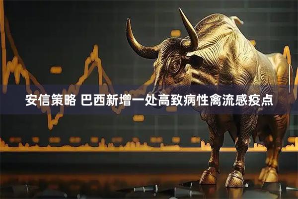 安信策略 巴西新增一处高致病性禽流感疫点