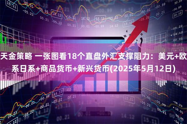 天金策略 一张图看18个直盘外汇支撑阻力：美元+欧系日系+商品货币+新兴货币(2025年5月12日)